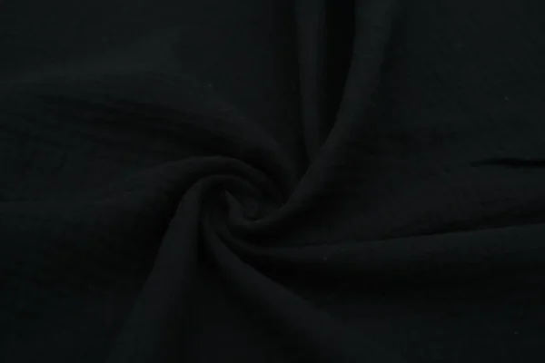 Musselin – Double Gauze: (black) – Bild 2