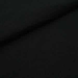 Musselin – Double Gauze: (black)