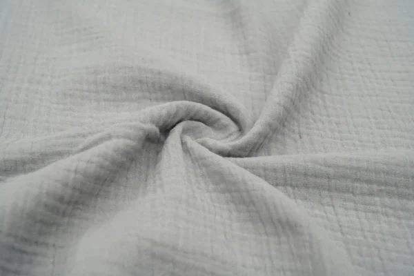 Musselin – Double Gauze: (grey) – Bild 2