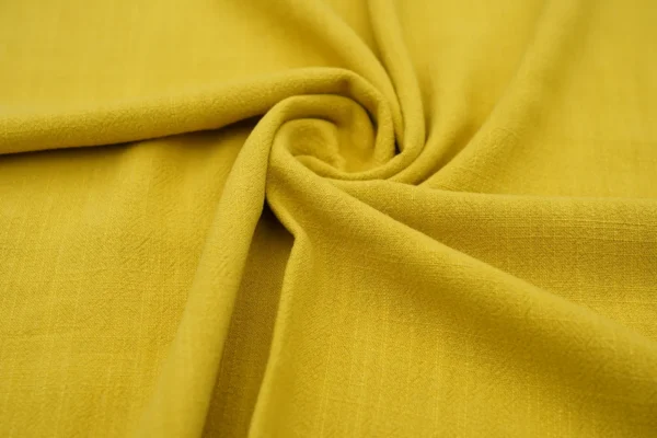 Leinen Viskose (ochre) – Bild 2
