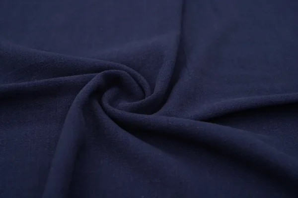 Leinen Viskose (navy) – Bild 2