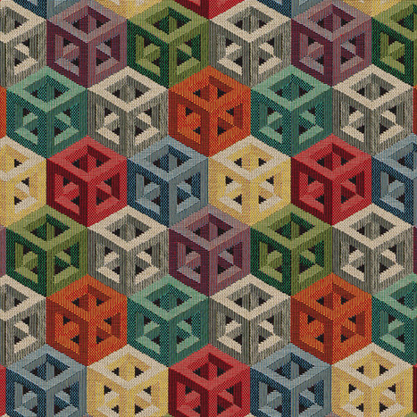 Gobelin 3D Würfel