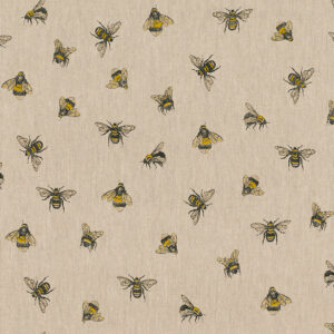 Canvas Bienen Leinenlook