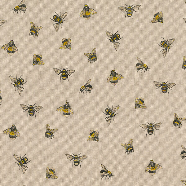 Canvas Bienen Leinenlook