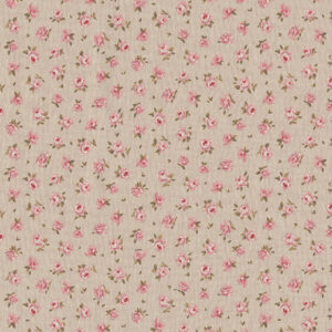 Canvas Rosen klein Leinenlook