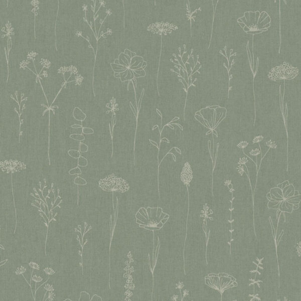 Canvas Blumen Hintergrund blau