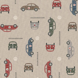 Canvas VW Beatle Käfer Lizenz Stoff